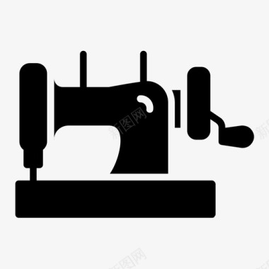 裁缝机缝纫机手工机图标