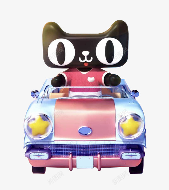 双十一天猫猫头Q版卡通形象购物场景png免抠素材_88icon https://88icon.com 双十 一天 猫猫 头版 卡通 形象 购物 场景