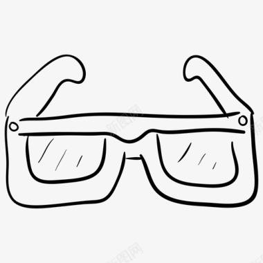 vr护目镜增强现实眼睛保护图标