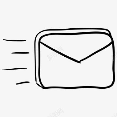 信封的消息发送消息电子邮件信封图标
