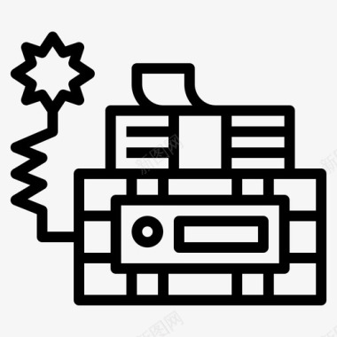 税务部门负债资产部门图标