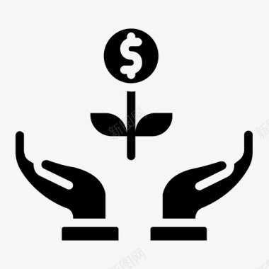 财富比重财富商业项目铭文图标