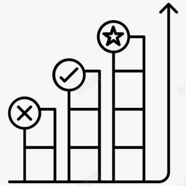 企业家商业分析商业图表企业家图标