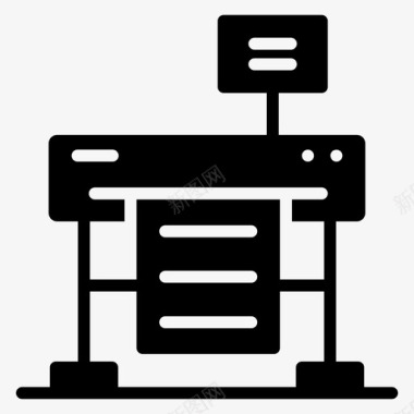 切割绘图仪数控机床商用打印机图标