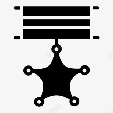 军队徽章军事成就军事等级图标