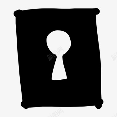 门锁封口挂锁图标