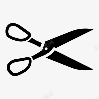 剪刀工具理发剪植物剪图标