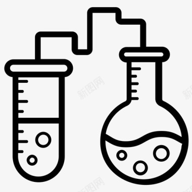 有毒标志采购产品化学化学化学烧杯图标