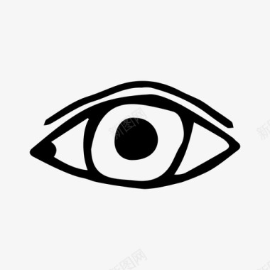 视力眼睛眼科医生图标