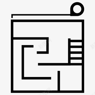 地图图标建筑结构建筑位置建筑导航图标