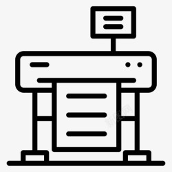 数控机床加工切割绘图仪数控机床切割打印机高清图片