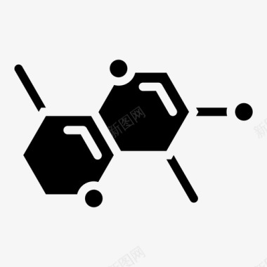 化学分子素材公式化学分子图标