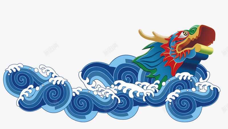 端午节透明底图龙舟png免抠素材_88icon https://88icon.com 端午节 透明 底图 龙舟