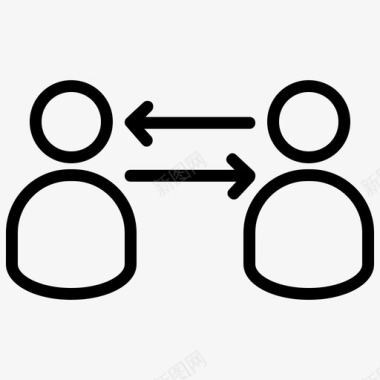 安全责任书反馈管理业务组织图标