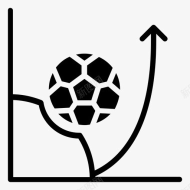 记分板分数足球统计比赛图表分数分析图标