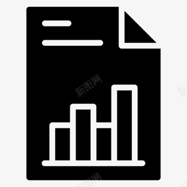 三层信息图表条形图数据分析信息图表图标