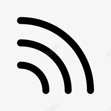 WiFi信号wifi连接信号图标