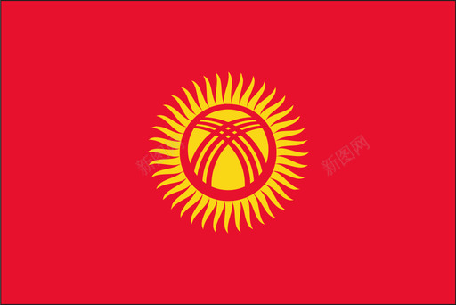 kyrgyzstan吉尔吉斯斯坦图标