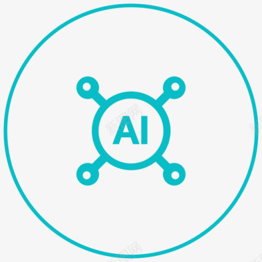 icon桥梁图标AI赋能各行业图标