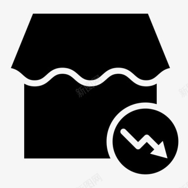 收藏店铺图标商店电子商务市场图标