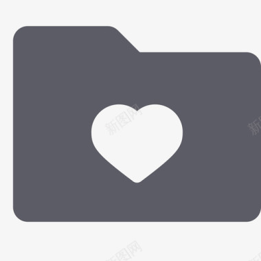 收藏店铺图标20gffolderHeart图标