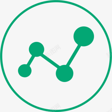 矢量数据分析数据分析图标