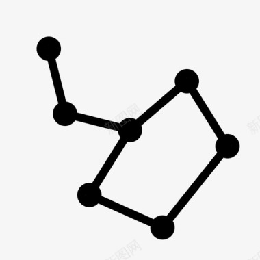 罗盘星座星座天文学行星图标