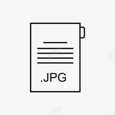 JPG图库jpg文档数据图标文件图标