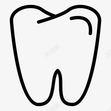 有关牙齿牙齿医院医学图标