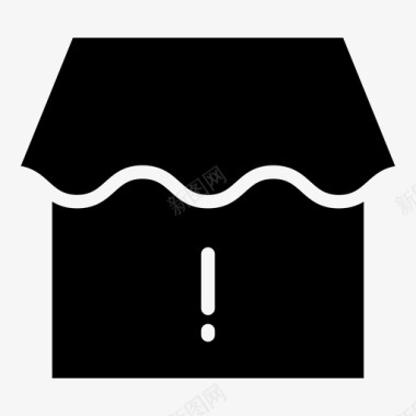 收藏店铺图标商店电子商务市场图标