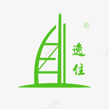苏宁logo逸住logo图标