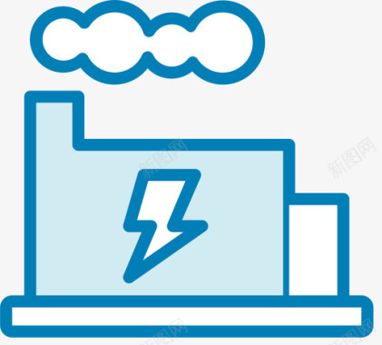 电厂电厂图标