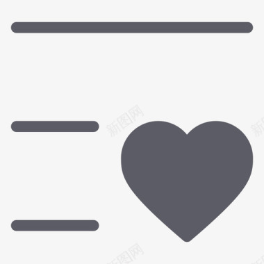 收藏店铺图标24gfplaylistHeart4图标