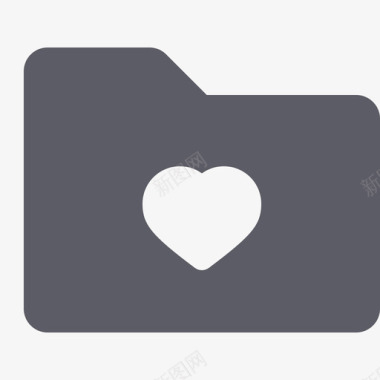 收藏店铺图标16gffolderHeart图标