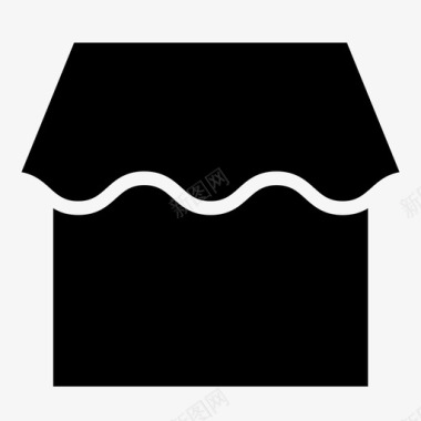 收藏店铺图标商店电子商务市场图标