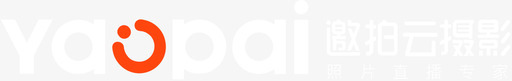 大理石摄影云摄影Logo转白图标