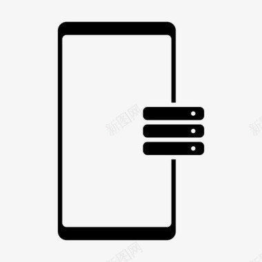 收藏店铺图标存储移动网络图标