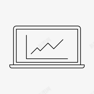 电子商务大数据图形数据商业计算机图标