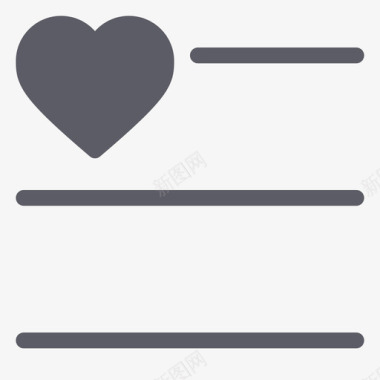 收藏店铺图标24gfplaylistHeart图标