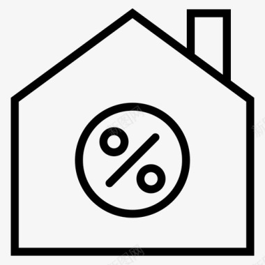 矢量互联网商务家庭建筑物电子商务图标