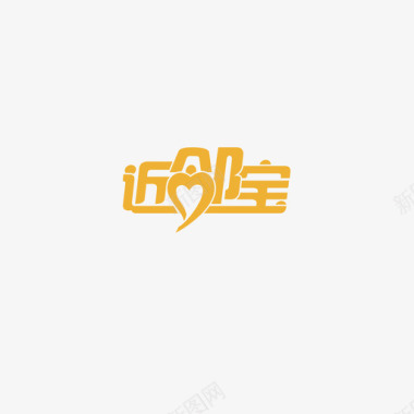 羽毛logo近邻宝logo图标