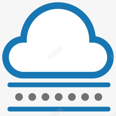 天气应用图标天气轻度霾图标