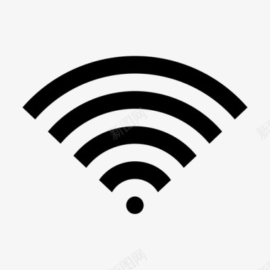 移动互联wifi连接互联网图标