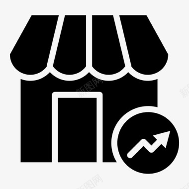 收藏店铺图标商店电子商务市场图标