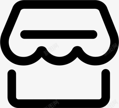 收藏店铺图标店铺图标