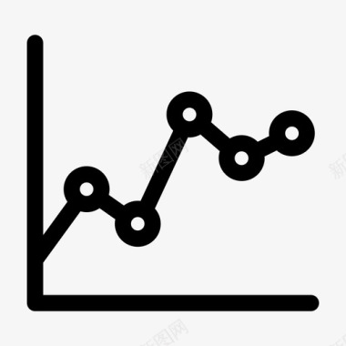 矢量分析图性能分析图表图标