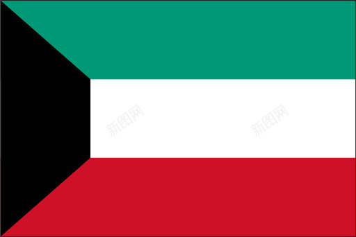 矢量图kuwait科威特图标
