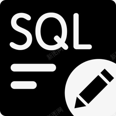 SQL图标_SQLicon_SQL矢量图标_88ICON