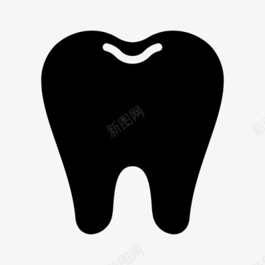 有关牙齿牙齿牙科牙医图标