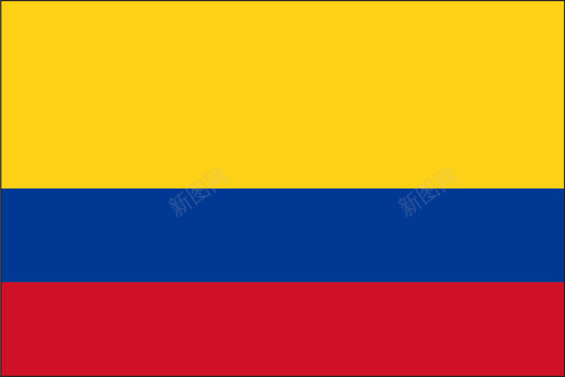 矢量图colombia哥伦比亚图标